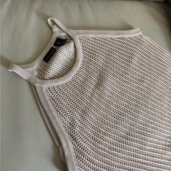 TAHARI Knit Beach Coverup Sleeveless Maxi Dress size Small - Picture 2 of 3